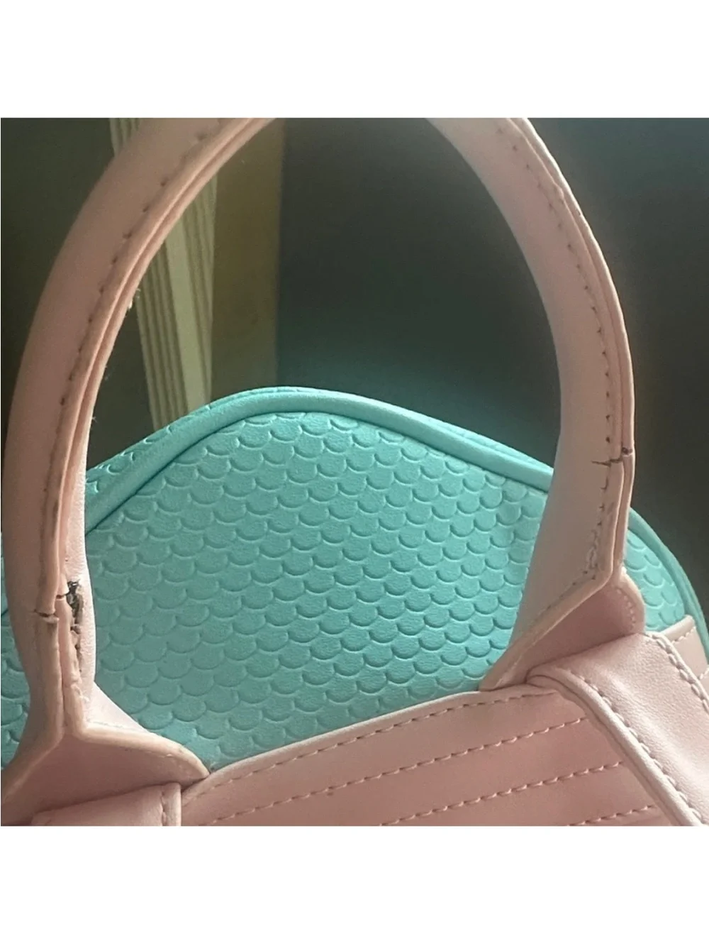 BARBIE Pastel Pink and Aqua Women's Mini Backpack